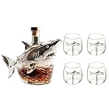 300ML Weindekanter Dekanter Whiskey Karaffe Statue - Whisky-Weinflasche Im...