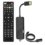 Leyf DVB-T2 DVB-T2 Decoder Full HD 1080P, TV-Decoder, versteckt hinter dem...