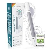 SANIGERS® Haltegriff mit Saugnapf I EXTRA STARKER HALT 110 KG I 33 CM...