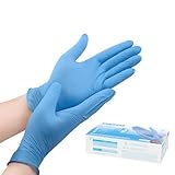 100x Siegmund Nitril-Einweghandschuhe blau - Größe XL - dehnbare,...