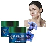 Organic Firming Night Cream Blue Gentian, Anti Wrinkle Firming Night Cream,...