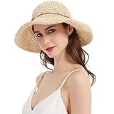 Sommerhüte für Frauen am Strand, Schlapphüte mit breiter Krempe,...