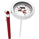 BROWIN® Analog Bratenthermometer mit Etui 100600 | 0-120 °C...