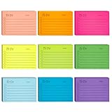 To Do Liste Haftnotizen 9 Blöcken Sticky Notes Notizblock Erinnerung Bunt...