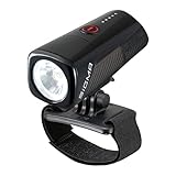 SIGMA BUSTER 400 HL Helmleuchte mit 400 Lumen | Wiederaufladbares Helmlicht...