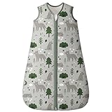 Yoofoss Schlafsack Baby Winter 2.5 Tog - 67cm/0-6 Monate Winterschlafsack...