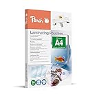 Peach Laminierfolien A4 - 80 mic - 100 pouches - glänzend -...