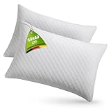 Juskys Kissen 40x60 cm für Bett - 2er Set Kopfkissen mit Memory-Foam...