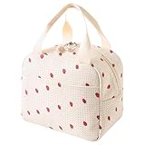 JSTHHTT Lunchtasche Isolierte, Kühltasche Faltbar, Tragbar Lunchbox,...
