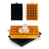 Blumtal Eiswürfelformen Silikon 2x24er - Eiswürfelform - Silikon...