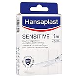 Hansaplast Sensitive Pflaster (1 m x 6 cm), zuschneidbare und...