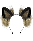 ZFKJERS Handgefertigtes Fell Fuchs Katzenohren Stirnband Fursuit...