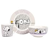 United Labels Snoopy Frühstücksset Kinder, Snoopy Did someone say food,...