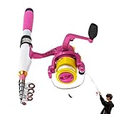 Süßwasser-Angelrute, Meeresangelruten für Männer | Kleine Köderruten...