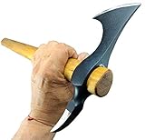 Bärtige Spike Tomahawk Axt Beil - der Schwarze Falke