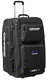 CRESSI Trolley Bag Black/Blue 115 L Moby 5 - Robuste und Geräumige Trolley...