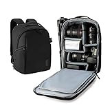 bagsmart Kamerarucksack, DSLR SLR Kameratasche Passend für 13,3-Zoll...