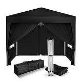 Kronenburg Faltpavillon wasserdicht Dachmaß 2 x 2 m UV Schutz 50+ Pavillon...