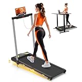 4 in 1 Laufband für Zuhause mit Neigung 1-12km/h Walking Laufband Pad,...
