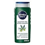 Nivea Men NIVEA MEN Sensitive Pro Hanf Duschgel (400ml), alkoholfreies...