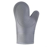 Silikon-Ofenhandschuhe zum Grillen, Backen und Kochen (B)