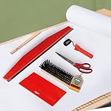 mako PROFI Tapezierset 6-teilig – Präzises Tapezierwerkzeug für saubere...