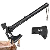 Freelander Outdoor Survival Axt Mit Hammer - Scharfe Camping Beil Mit Nylon...