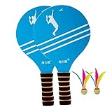 KOMBIUDA 1 Satz Kinderschläger badmintonschläger Children's Badminton...
