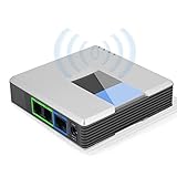 Zerone VOIP Gateway Dual Ports SIP V2 Protokoll Fax Internet Phone Adapter...