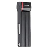 TRELOCK Faltschloss FS 280/100 TWO.GO, 100 cm lang, inkl. X-MOVE-Halter,...
