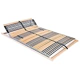 Woonisher Lattenrost Mit 42 Latten 7 Zonen Und Verstellbarem Kopf- Und...