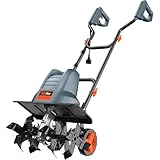 Gartenfräse Motorhacke Bodenhacke Elektrisch – 380 U/min,18 Zoll...