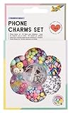 folia 32029 - Phone Charms Set RAINBOW SMILE, Perlen Set mit...