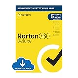 Norton 360 Deluxe 2024 | 5 Geräte | Antivirus | Secure VPN |...