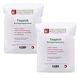 PRIMEBAG - SPARSET - 2x 500g Teppich Reinigungspulver Raumrein -...