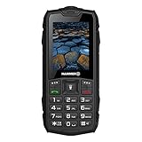 Hammer H Basalt Outdoor Handy ohne Vertrag, 2.4 Zoll Farbdisplay, Robust,...