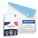 Blumtal® Inkontinenzunterlage waschbar 75x90 cm - Betteinlage für Babys -...