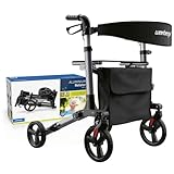 Weinberger Alu Rollator I leicht I kompakt 3-fach klappbar I indoor &...