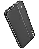 GREPRO Power Bank 10000mAh, Externer Handyakkus, Power Bank Klein Aber...