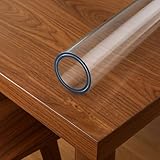 Artwelt Tischdecke Transparent Tischfolie 2.0mm Glasklar Folie Tischschutz...