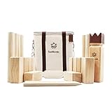 SunNordic Kubb Wikinger Wurfspiel, Schwedisches Schachspiel Aus...