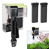 Mapille Aquarium Außenfilter 450L/H, Aquarium Filter mit UV, 4-in-1 Hang...
