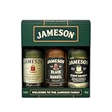 Jameson Triple Distilled Irish Whiskey 40% Vol. 3x0,05l