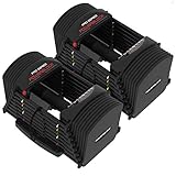 PowerBlock PRO EXP 1-41kg Verstellbare Hanteln Set - All-in-One Kurzhanteln...