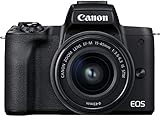 Canon EOS M50 Mark II Kamera + Objektiv EF-M 15-45mm F3.5-6.3 is STM (24,1...