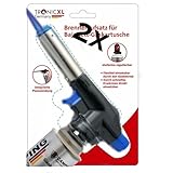 TronicXL 2x Küchenbrenner Flambierbrenner gas Bunsenbrenner für Creme...