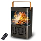 Heizlüfter Energiesparend, 2000W PTC Keramik Heizlüfte 80°Oszillierend...
