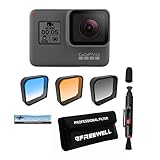 Premium 3X Verlaufs Filter Grau, Orange, Blau für GoPro Hero 5 Black...