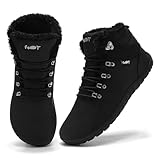 Schuvox Winter Barfußschuhe Damen Herren Warm Gefüttert Barfuß...