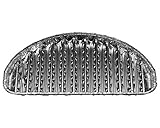 VEPATIM 12 Alu-Grillpfannen Grillschalen BBQ halbrund 32,5 x 19cm...